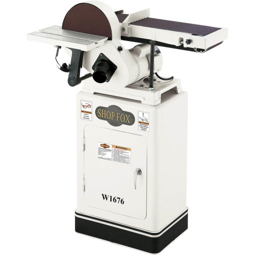 Shop Fox  6" Belt/10" Disc Combination Sander 110/220V 1HP