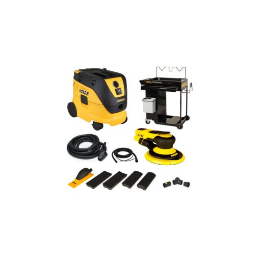 Mirka 6" 8mm Orbit Sander Dust Free Cart System