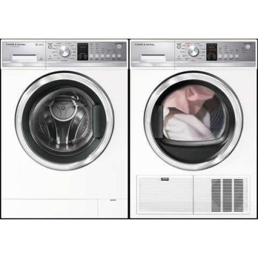 Fisher & Paykel 24 inch Compact Laundry Pair - White