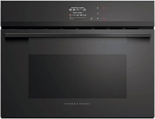 Fisher & Paykel Series 9 24" Black Combination Steam Oven