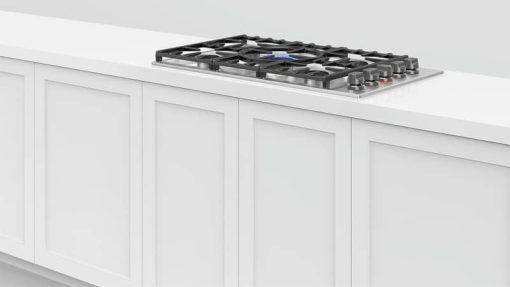 Fisher & Paykel Series 9 36" Stainless Steel Natural Gas Cooktop - Image 4