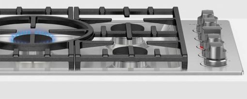 Fisher & Paykel Series 9 36" Stainless Steel Natural Gas Cooktop - Image 2