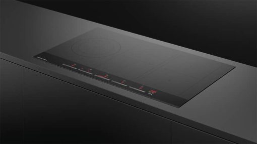 Fisher & Paykel Series 9 36" Black Glass Induction Cooktop, 5 Zones With SmartZone - Image 3