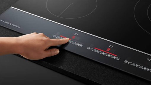Fisher & Paykel Series 9 36" Black Glass Induction Cooktop, 5 Zones With SmartZone - Image 4
