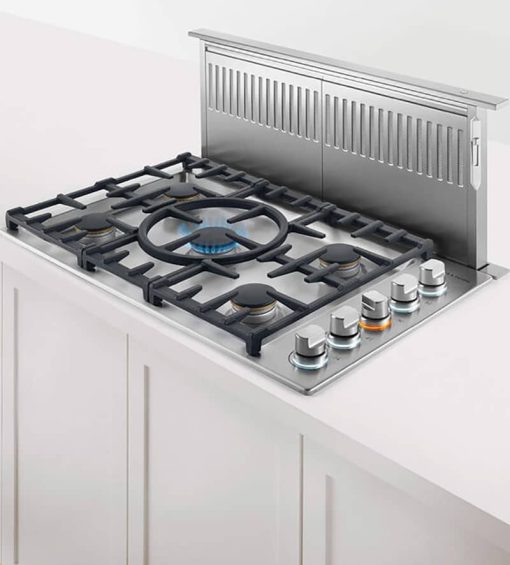 Fisher & Paykel Series 7 36" Stainless Steel Downdraft Range Hood, Telescopic - Image 2