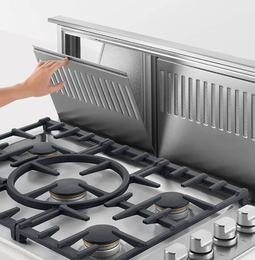 Fisher & Paykel Series 7 36" Stainless Steel Downdraft Range Hood, Telescopic - Image 4