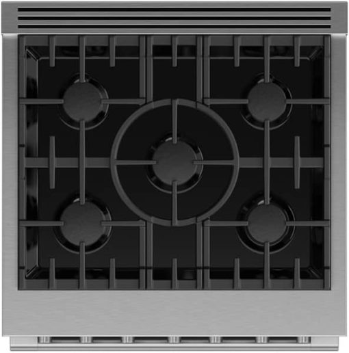 Fisher & Paykel ADA Series 7 Professional 30" Stainless Steel Liquid Propane Range, 5 Burners - Image 3