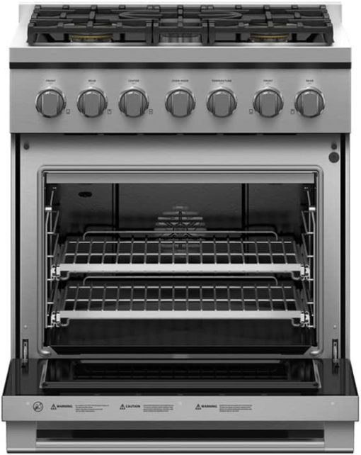 Fisher & Paykel ADA Series 7 Professional 30" Stainless Steel Liquid Propane Range, 5 Burners - Image 2