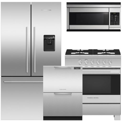 Fisher & Paykel Stainless Steel Four Piece Kitchen Suite