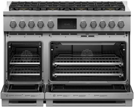 Fisher & Paykel Series 9 Professional 48" Stainless Steel Dual Fuel Range, 8 Burners, Self-Cleaning, Natural Gas - Image 2