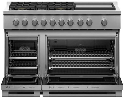 Fisher & Paykel ADA Series 7 48" Stainless Steel Gas Range, 5 Burners With Griddle - Image 2