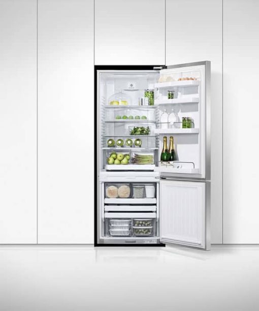 Fisher & Paykel 13.4 Cu. Ft. Stainless Steel Right-Hinge Counter-Depth Bottom Freezer Refrigerator - Image 4