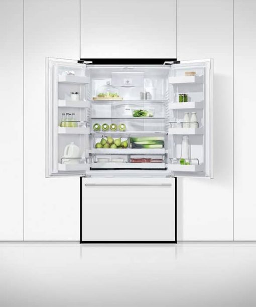 Fisher & Paykel Series 7 20.1 Cu. Ft. White Freestanding French Door Refrigerator Freezer - Image 3