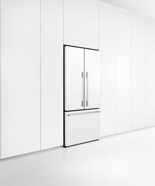 Fisher & Paykel Series 7 20.1 Cu. Ft. White Freestanding French Door Refrigerator Freezer - Image 5