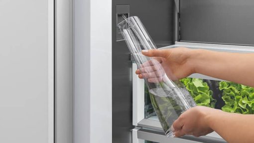 Fisher & Paykel Series 9 30" Panel Ready Left-Hinge Built-In Refrigerator Freezer, Ice & Water - Image 11
