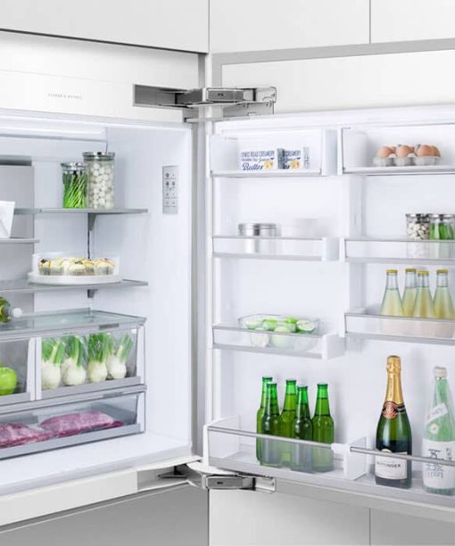 Fisher & Paykel Series 7 36" Panel Ready Right-Hinge Built-In Bottom Freezer Refrigerator, Ice - Image 8