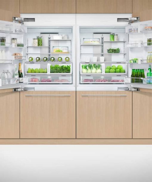 Fisher & Paykel Series 7 36" Panel Ready Right-Hinge Built-In Bottom Freezer Refrigerator, Ice - Image 10