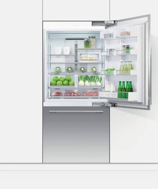 Fisher & Paykel Series 7 36" Panel Ready Right-Hinge Built-In Bottom Freezer Refrigerator, Ice - Image 7