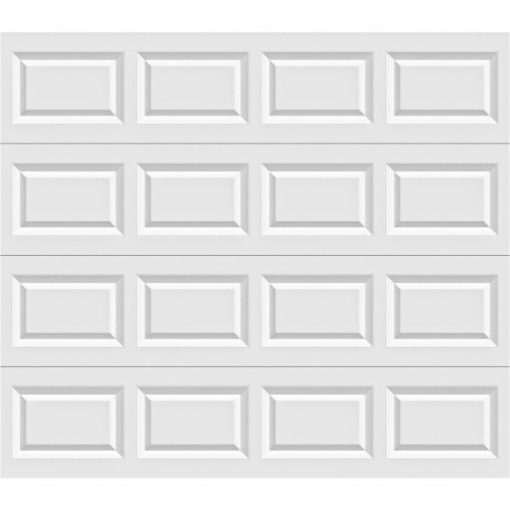 Holmes Bronze Series 9 Ft. W x 7 Ft. H White Steel Garage Door w/Extension Springs