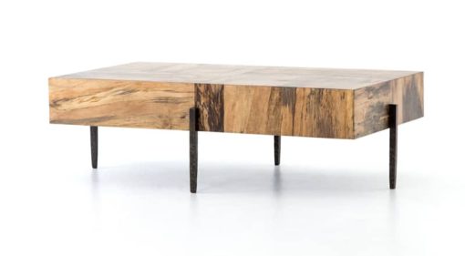 Four Hands Wesson Collection Indra Spalted Primavera Coffee Table