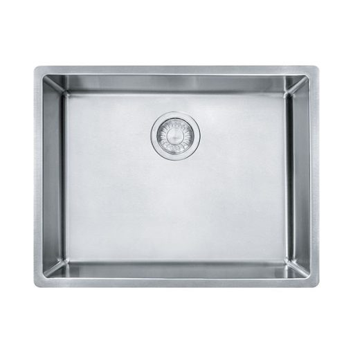 Cube Collection Undermount Single Bowl Sink - Stainless Steel