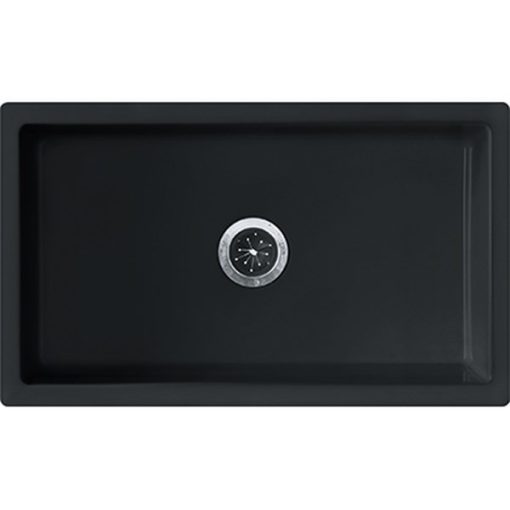 Farm House FHK710-33 Fireclay Matte Black