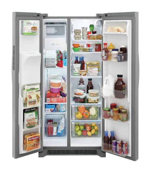 Frigidaire 22.3 Cu. Ft. Stainless Steel Side-By-Side Refrigerator - Image 2
