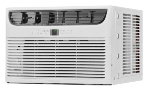 Frigidaire 11,000 BTU 115V Window-Mounted Room Air Conditioner With Supplemental Heat & Slide Out Chassis