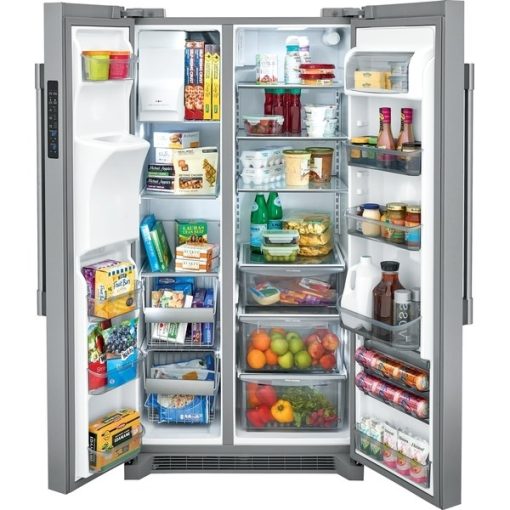 22 cu ft Side-by-Side Stainless Refrigerator - Image 3