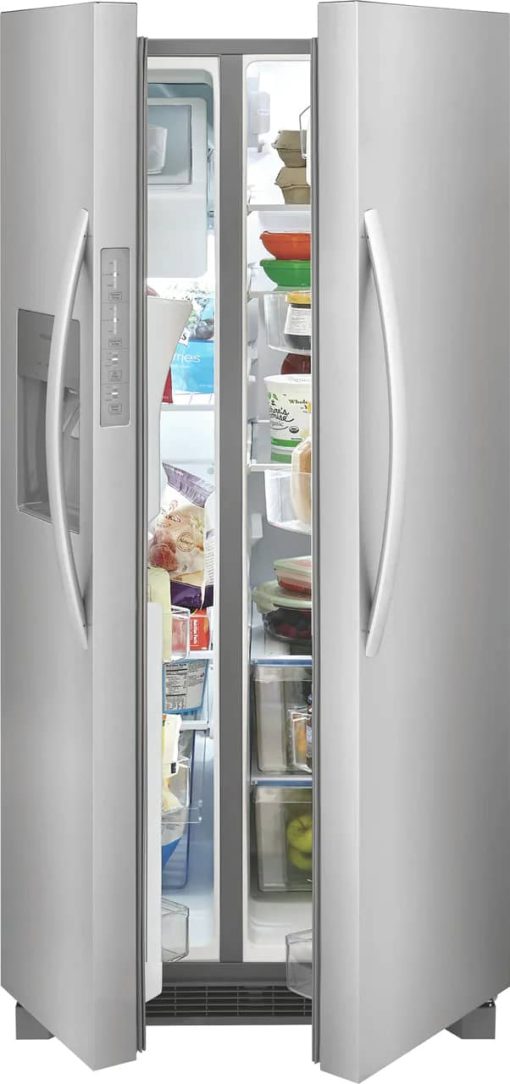 Frigidaire 22.3 Cu. Ft. Stainless Steel Side-By-Side Refrigerator - Image 4