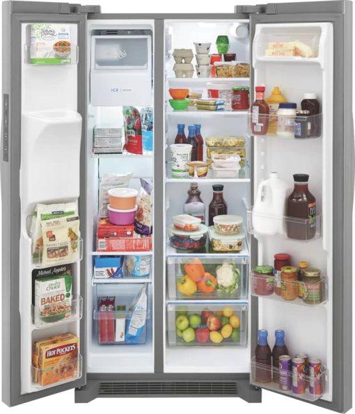 Frigidaire 22.3 Cu. Ft. Stainless Steel Side-By-Side Refrigerator - Image 2