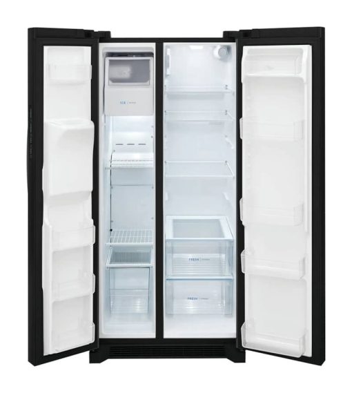 Frigidaire 22.3 Cu. Ft. Black Side-By-Side Refrigerator - Image 3