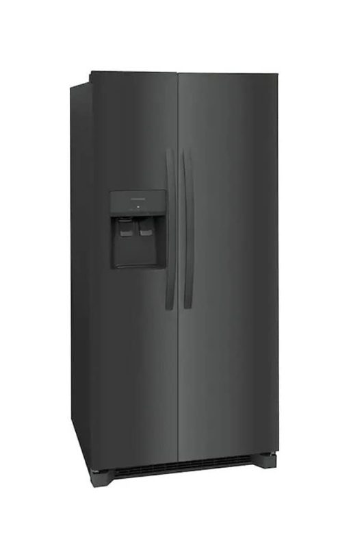 Frigidaire 22.3 Cu. Ft. Black Stainless Steel Side-By-Side Refrigerator - Image 4