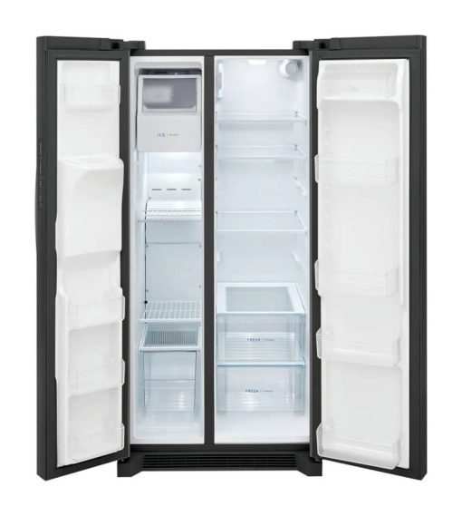 Frigidaire 22.3 Cu. Ft. Black Stainless Steel Side-By-Side Refrigerator - Image 3
