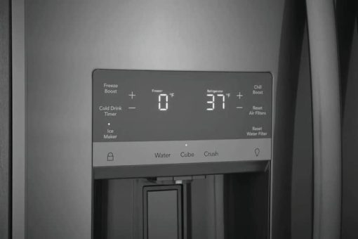 Frigidaire Gallery ADA 25.6 Cu. Ft. Smudge-Proof Black Stainless Steel Side-By-Side Refrigerator - Image 6