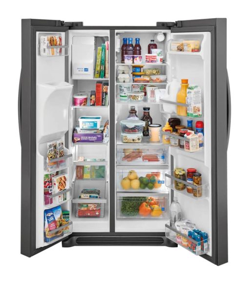 Frigidaire Gallery ADA 25.6 Cu. Ft. Smudge-Proof Black Stainless Steel Side-By-Side Refrigerator - Image 2