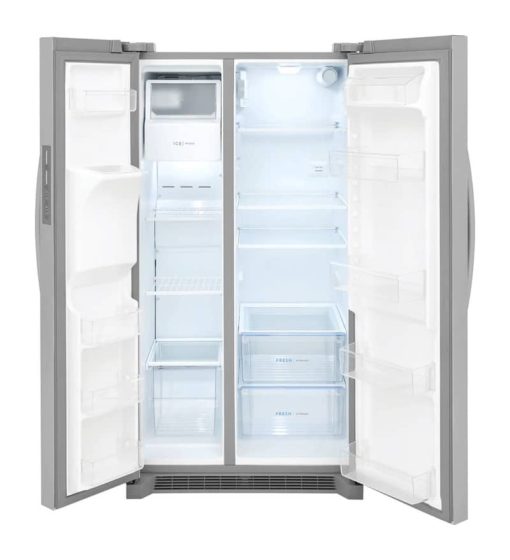Frigidaire 25.6 Cu. Ft. Stainless Steel Side-By-Side Refrigerator - Image 3