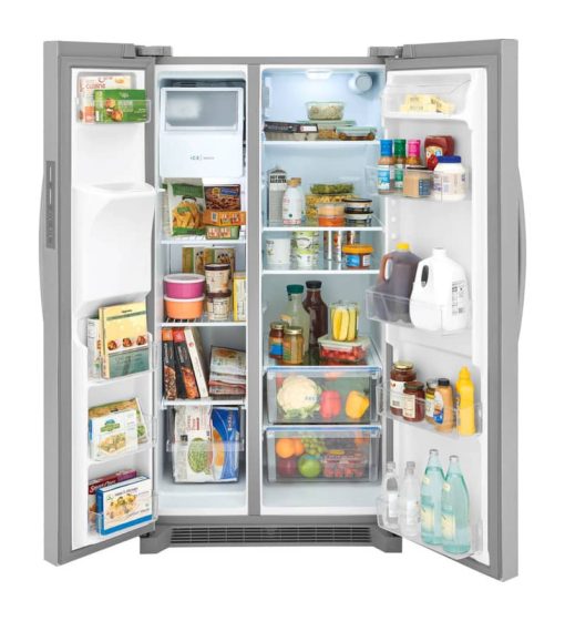 Frigidaire 25.6 Cu. Ft. Stainless Steel Side-By-Side Refrigerator - Image 2