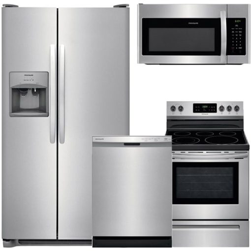 Frigidaire Stainless Steel Four Piece Kitchen Suite