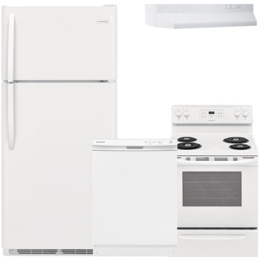 Frigidaire White Four Piece Kitchen Suite
