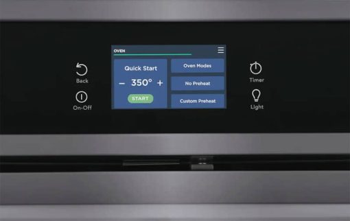 Frigidaire Gallery 30" Smudge-Proof Black Stainless Steel Single Electric Wall Oven With Total Convection - Image 5