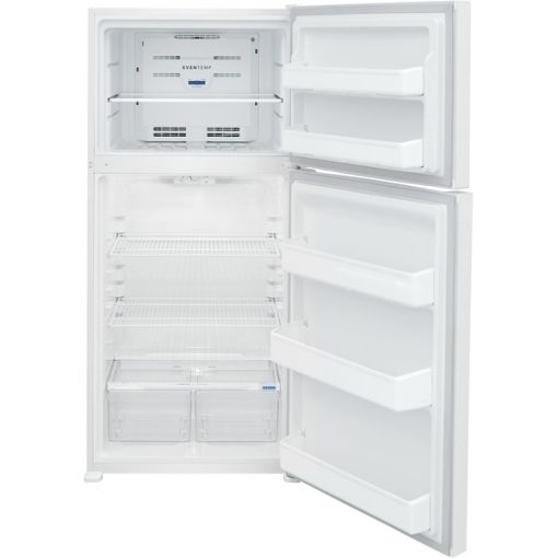 18.3 cu ft Top Freezer White Refrigerator - Image 2