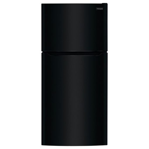 18.3 cu ft Top Freezer Black Refrigerator