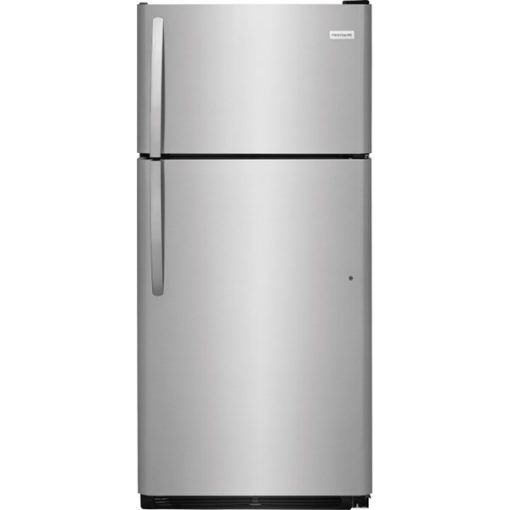 18 cu ft Top Freezer Stainless Refrigerator