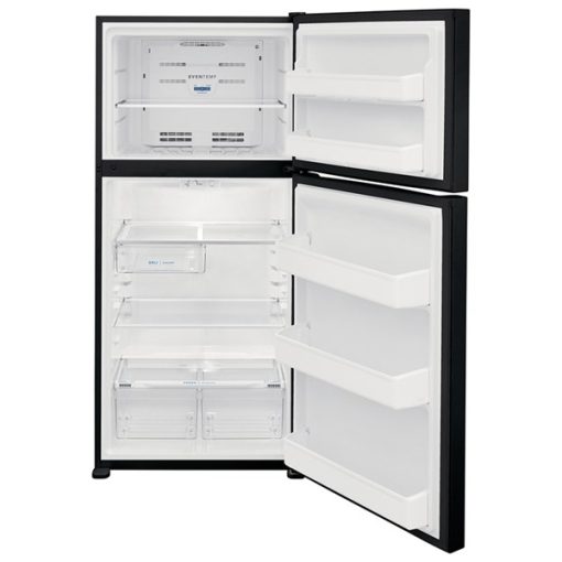 18.3 cu ft Top Freezer Black Refrigerator - Image 4