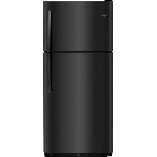 20.4 cu ft Top Freezer Black Refrigerator