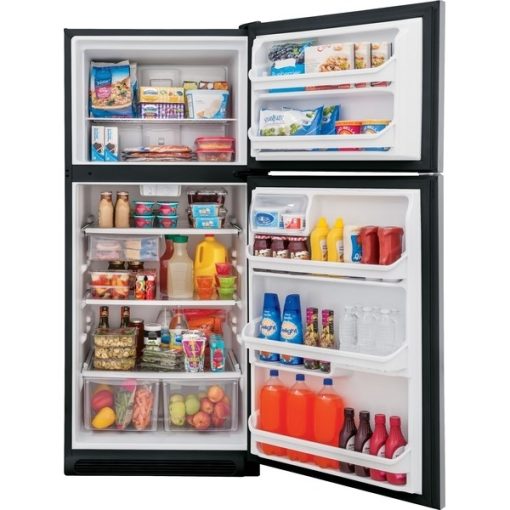 20.4 cu ft Top Freezer Stainless Refrigerator - Image 3