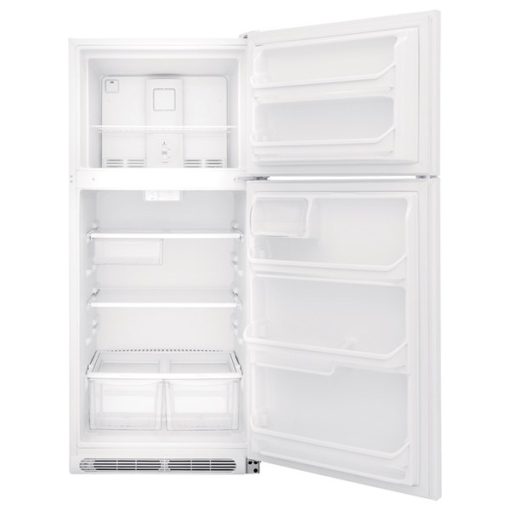 20.4 cu ft Top Freezer White Refrigerator - Image 4
