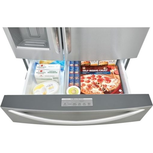 21.8 cu ft French Door Stainless Refrigerator - Image 4