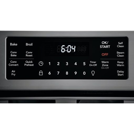 30" Electric Self Clean/Steam Clean Convection Range - Image 5